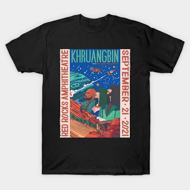 KHRUANGBIN BAND T-Shirt by rahobisona